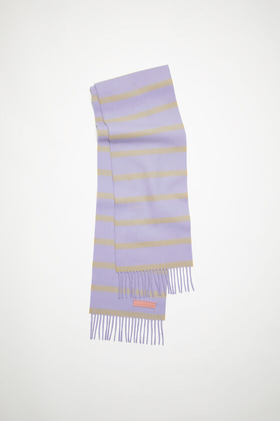 (image for) Convenient Wool scarf pink label - Narrow